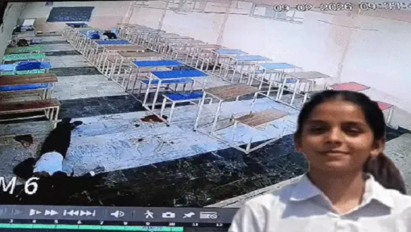 Tarn Taran Law College classroom crime scene investigation after shooting incident